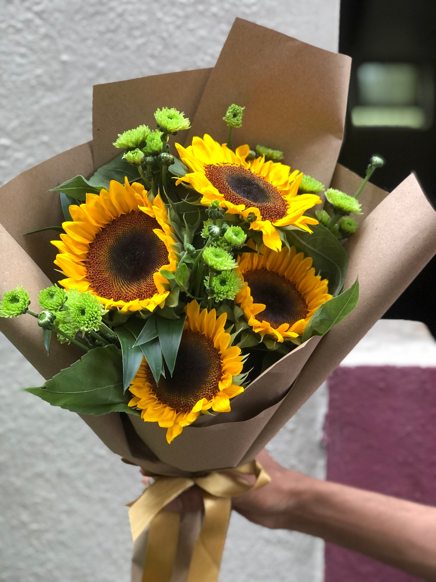 Sun blooming